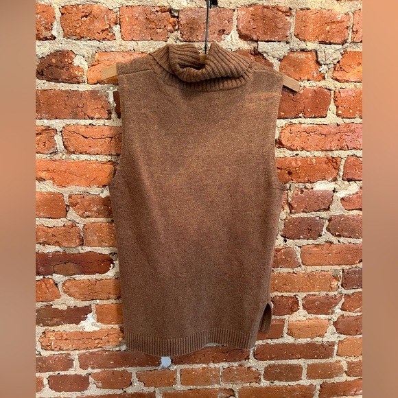 J. Crew Sleeveless Turtleneck Sweater - Picture 3 of 6